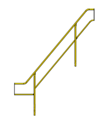 Picture of Outside Hand Rail for Stair Unit