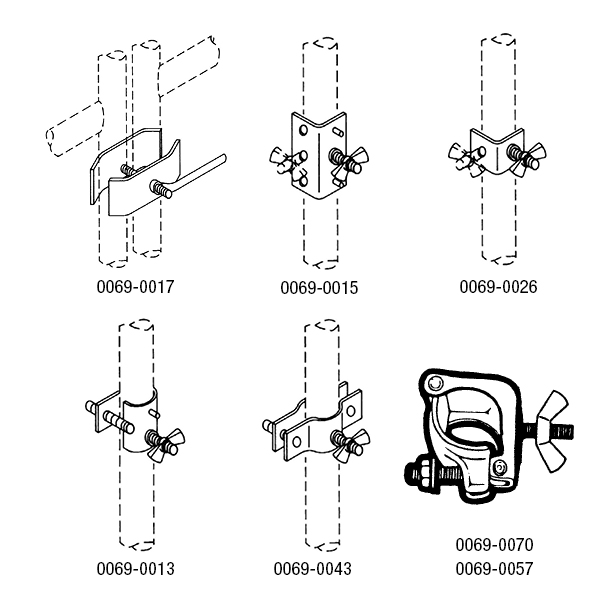 scaffold brackets and clamps