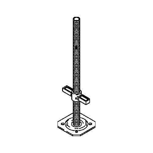 ring lock leveling jack